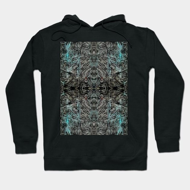 Magical Lights Dark Ornament Hoodie by SpieklyArt